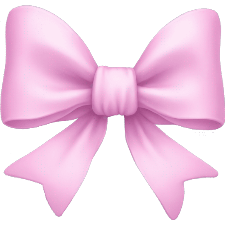 Pastel bow emoji