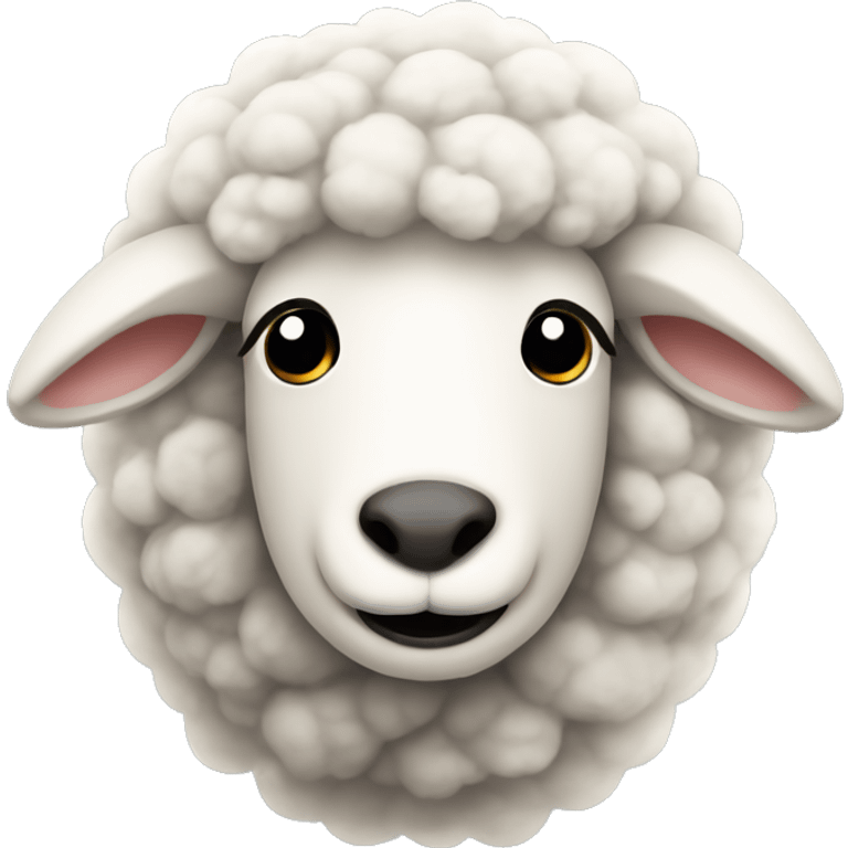 sheep feeling cuious emoji