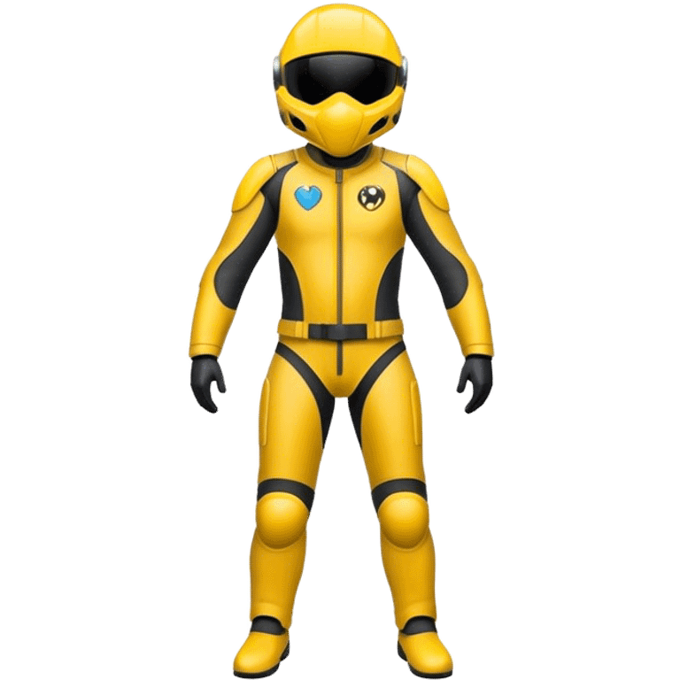 yellow moto-suit emoji