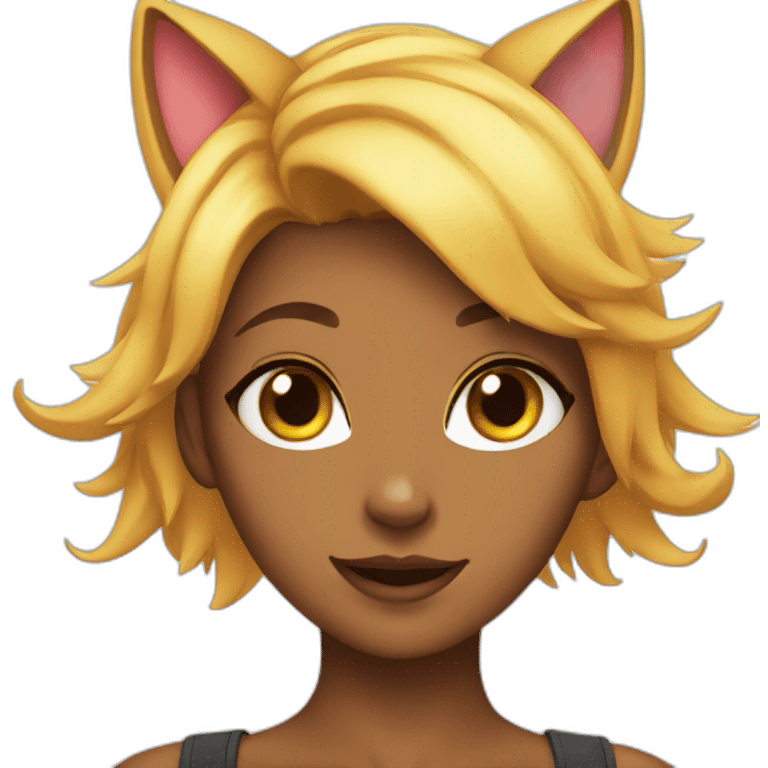 hot catgirl emoji