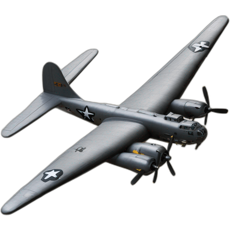 B-29 qui lache la bombe atomique sur Hiroshima emoji