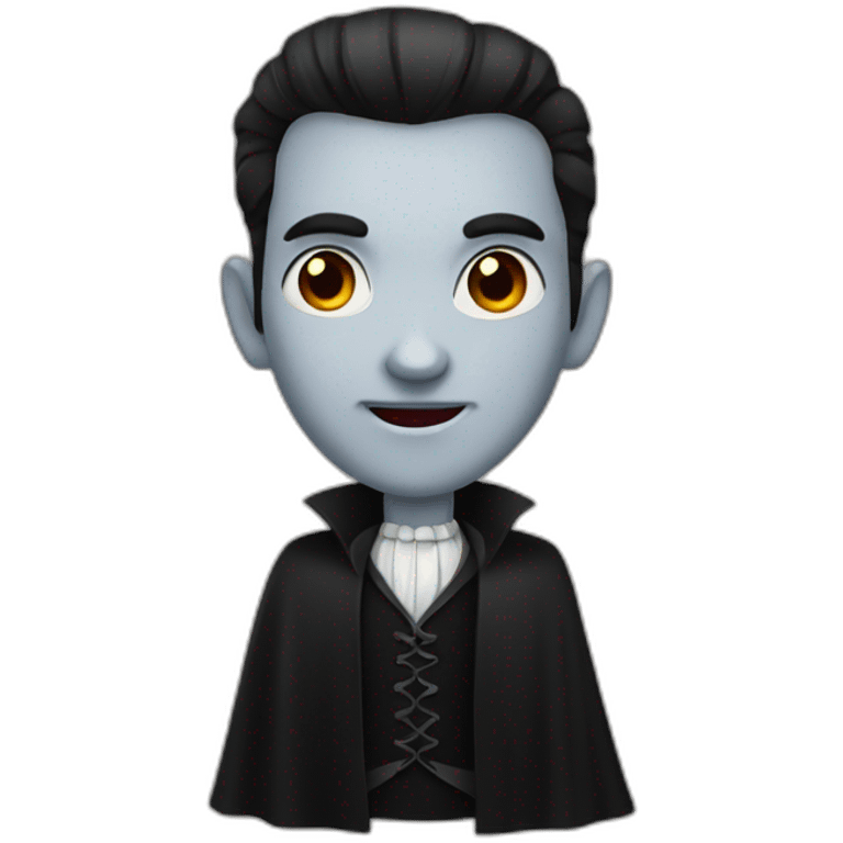 handsome vampire emoji