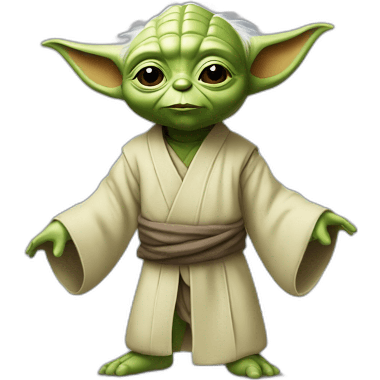 yoda danse on desktop emoji