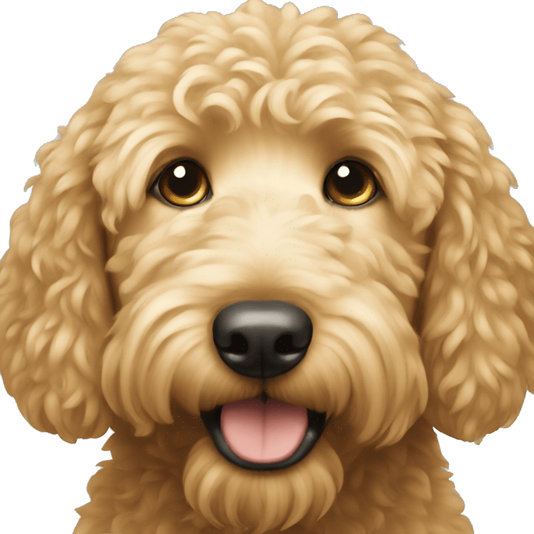 Golden doodle  emoji