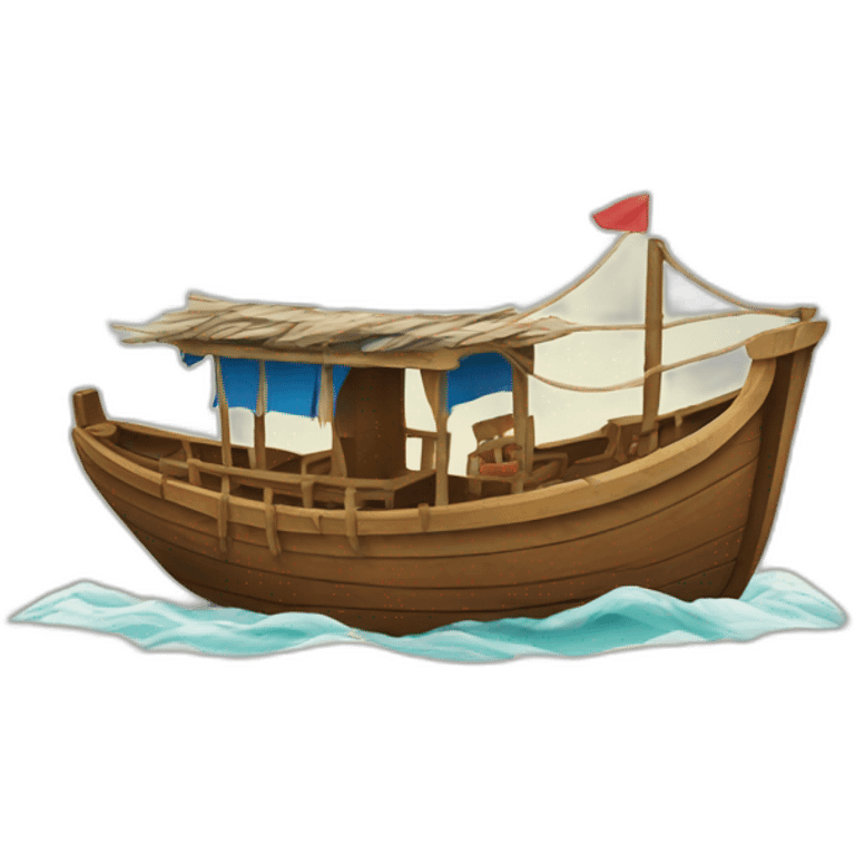 Philippines traveling boat emoji