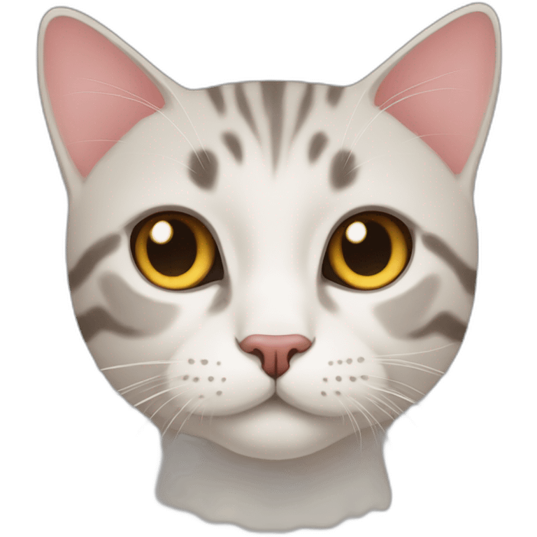 American short hair cat rubby emoji