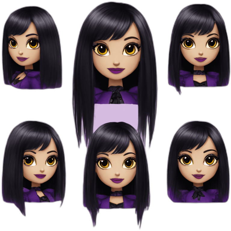 Elissabat-vampire-monsterhigh-goth-romantic-bangs-hair-purple-black emoji