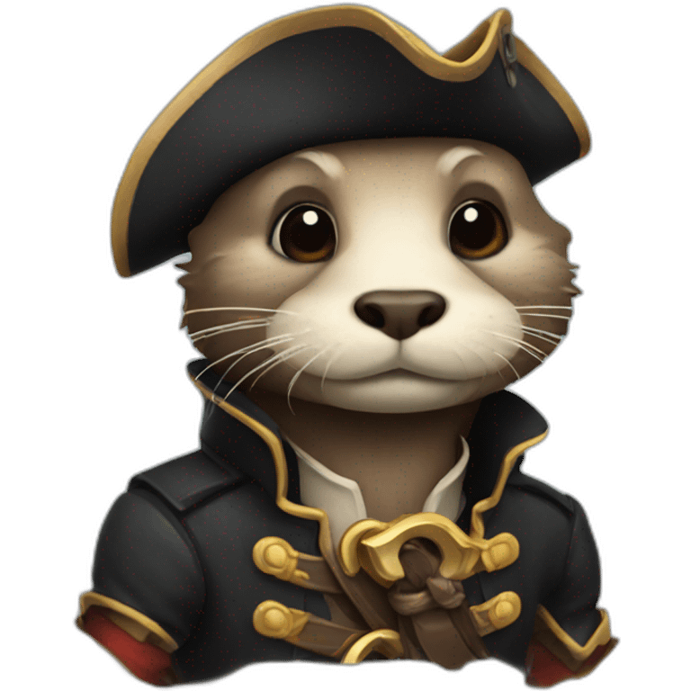 otter pirate emoji