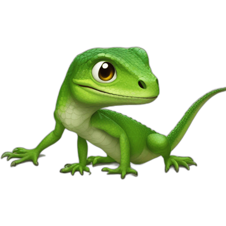 obama but he's a lizard emoji