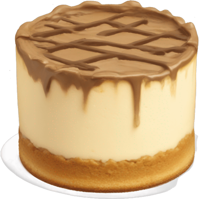 Cookie Butter Cheesecake emoji