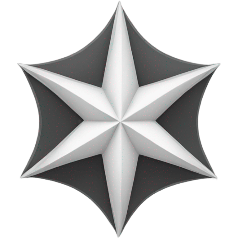 4 pointed star emoji