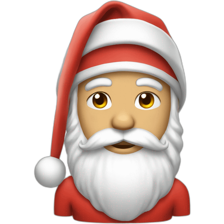 gym santa emoji