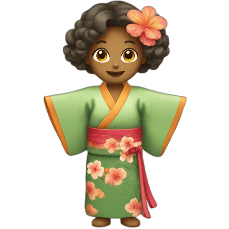 Brazilian kimono  emoji