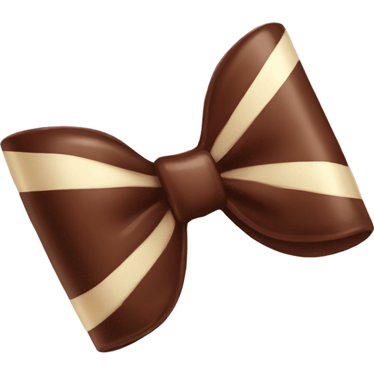 Chocolate bow  emoji