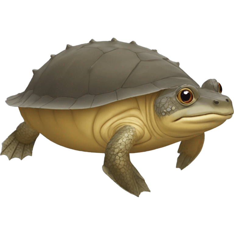 Spiny Softshell Turtle emoji