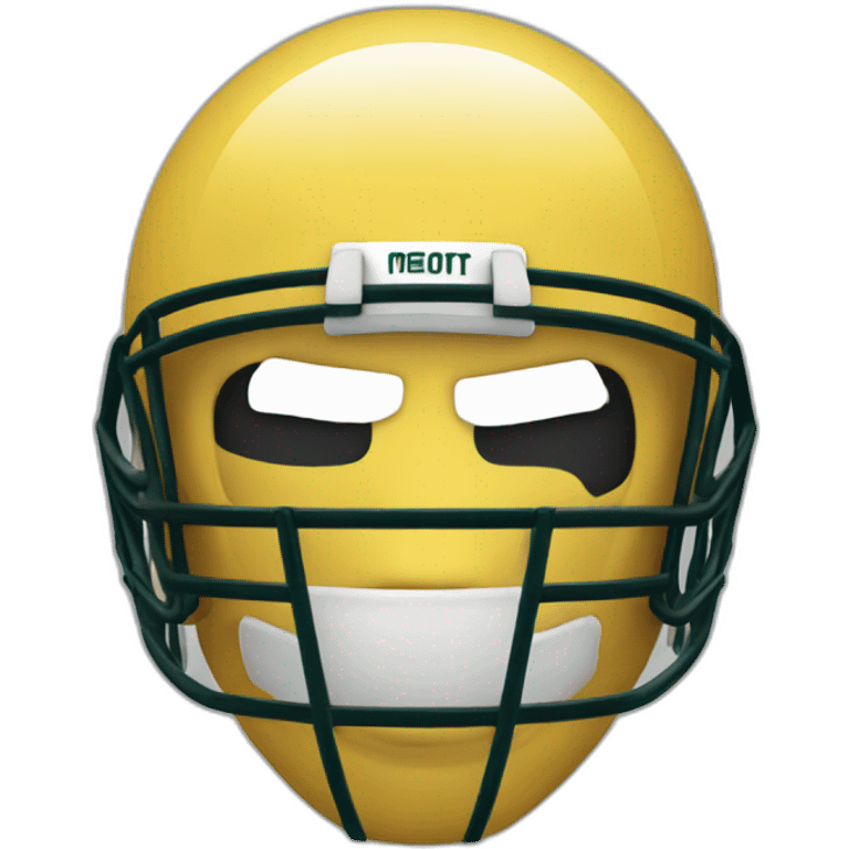 Masque football emoji