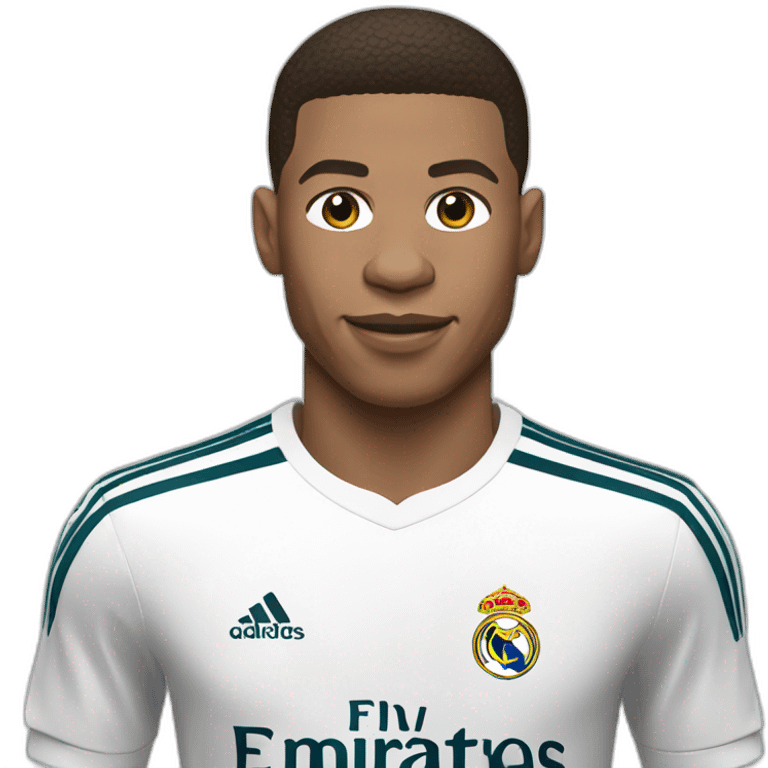 Mbappé Real Madrid emoji