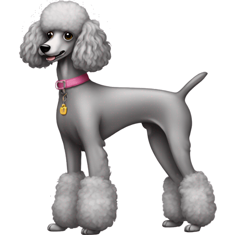 Skinny poodle  emoji