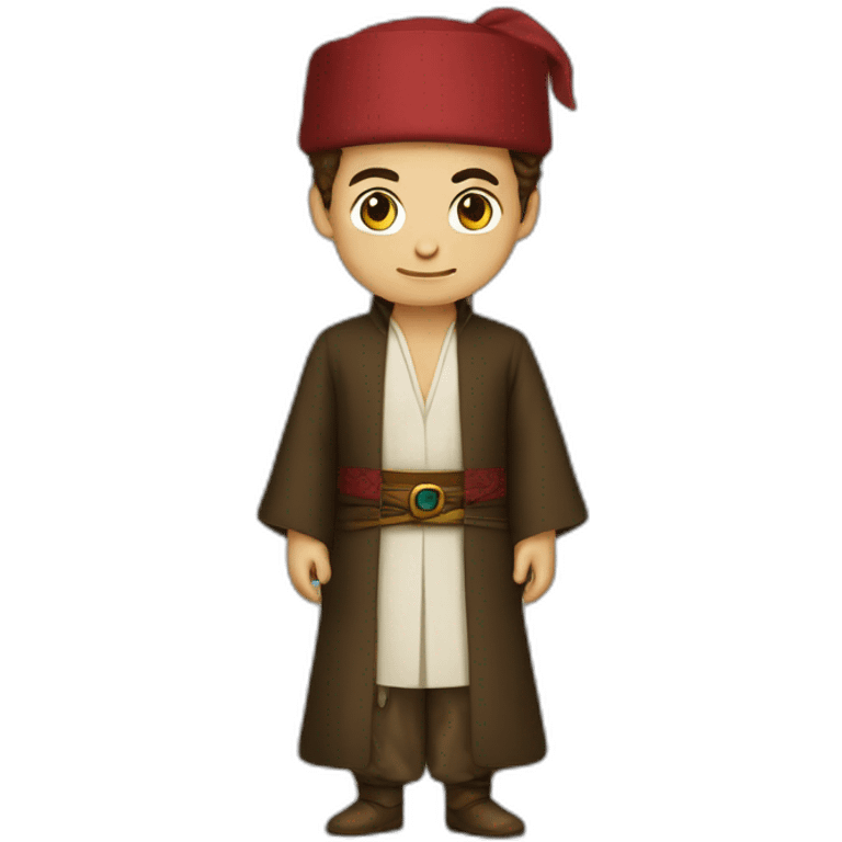 harry poter in ottoman clothes emoji