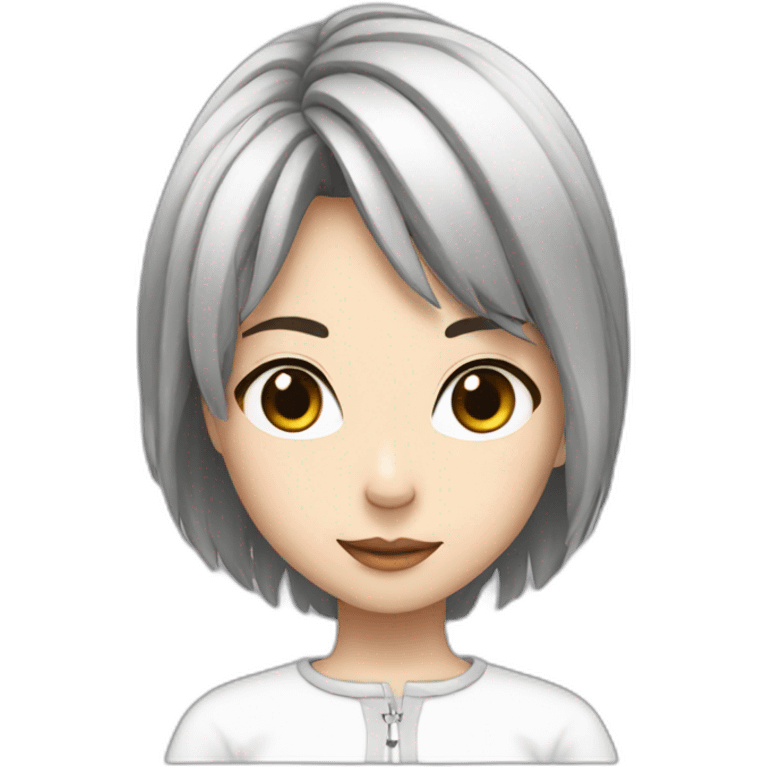 fille de manga emoji