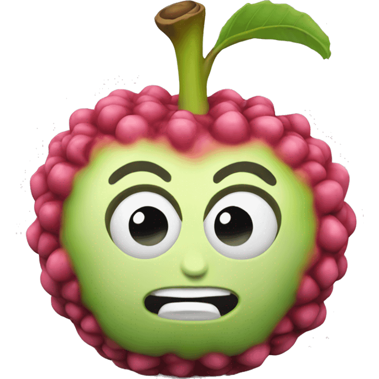 3D sugar apple  emoji