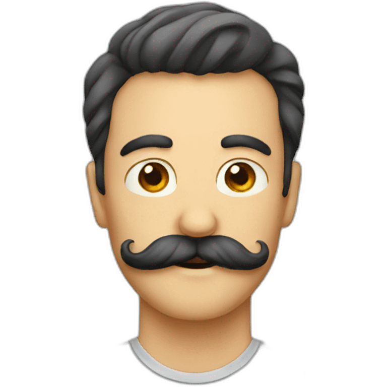 Moustache emoji