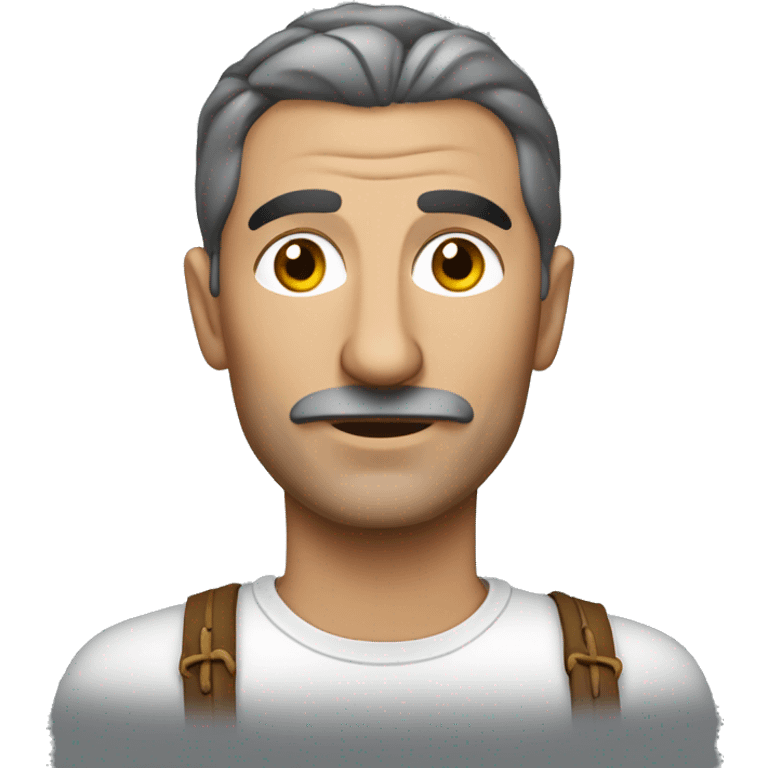 Serbian man with rakija  emoji