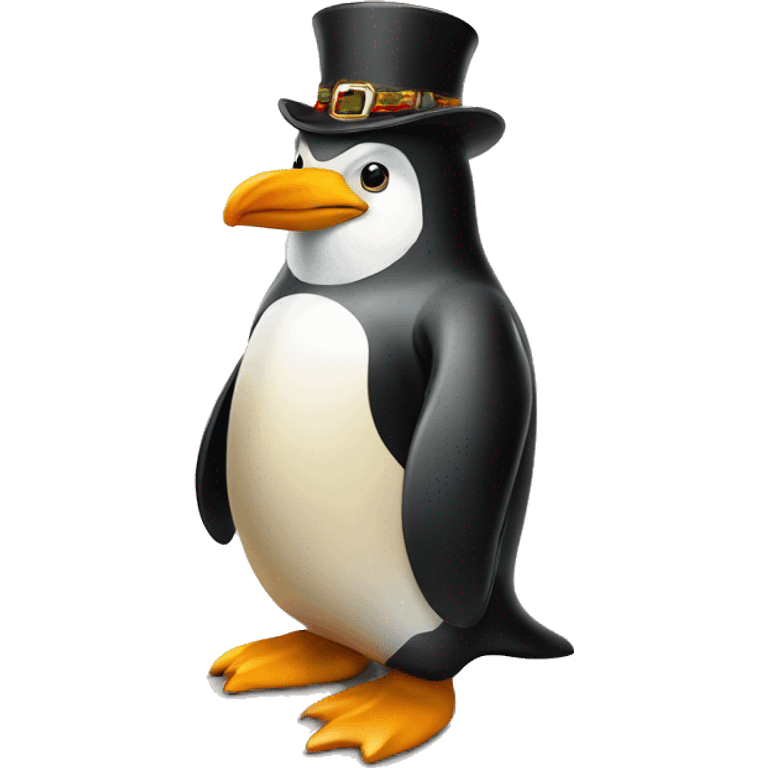 German penguin oktoberfest emoji