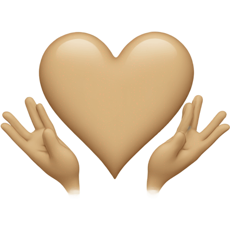 💞 this emoji but beige  emoji