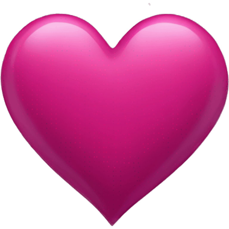 Dark pink heart emoji