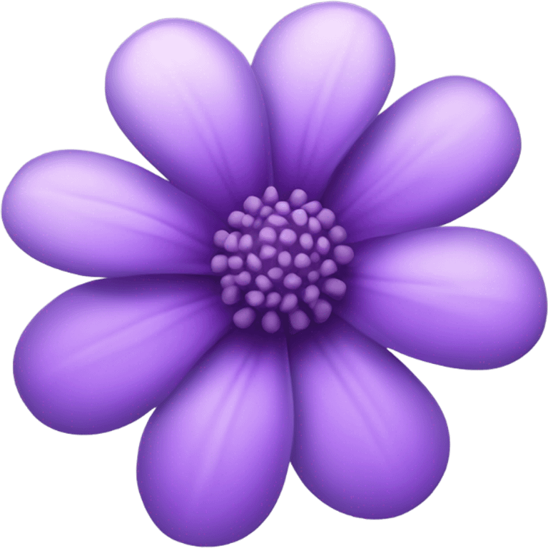 Purple flower  emoji