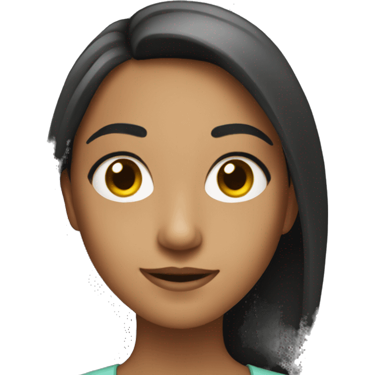 selfie of a confident girl emoji