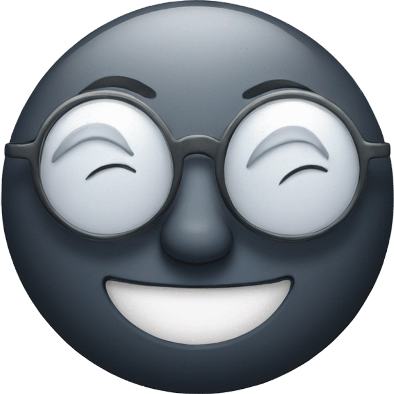 moon with glasses  emoji