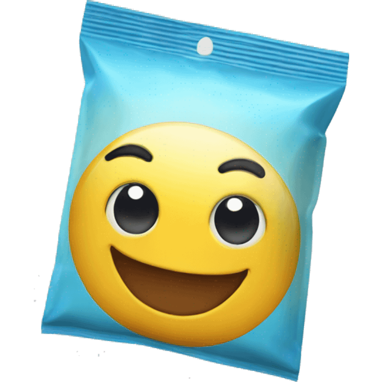 sachet happy emoji