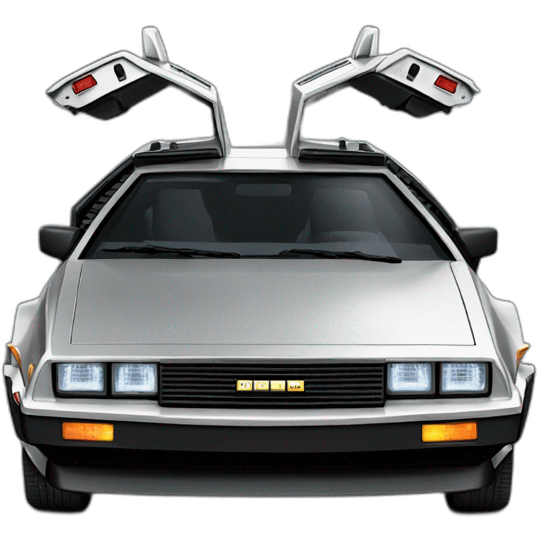 Delorean emoji