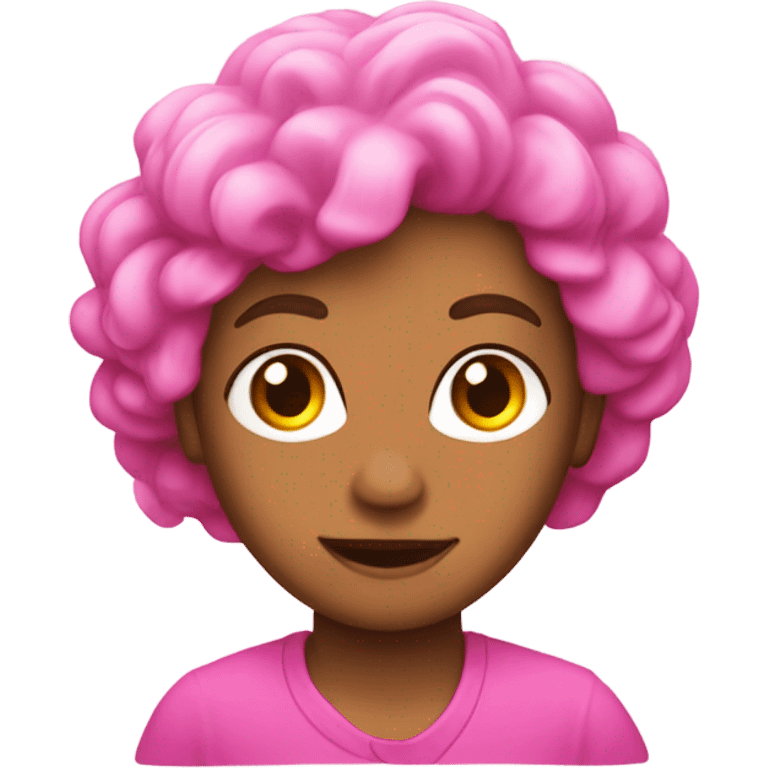 Víbora rosa emoji