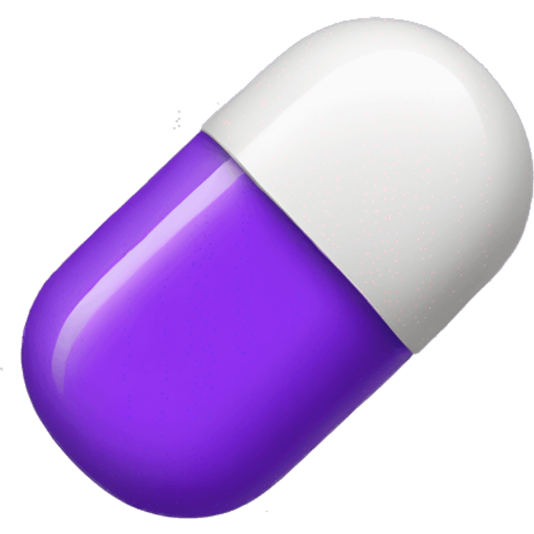 purple pill emoji