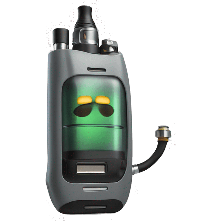 vape device with tank on top emoji