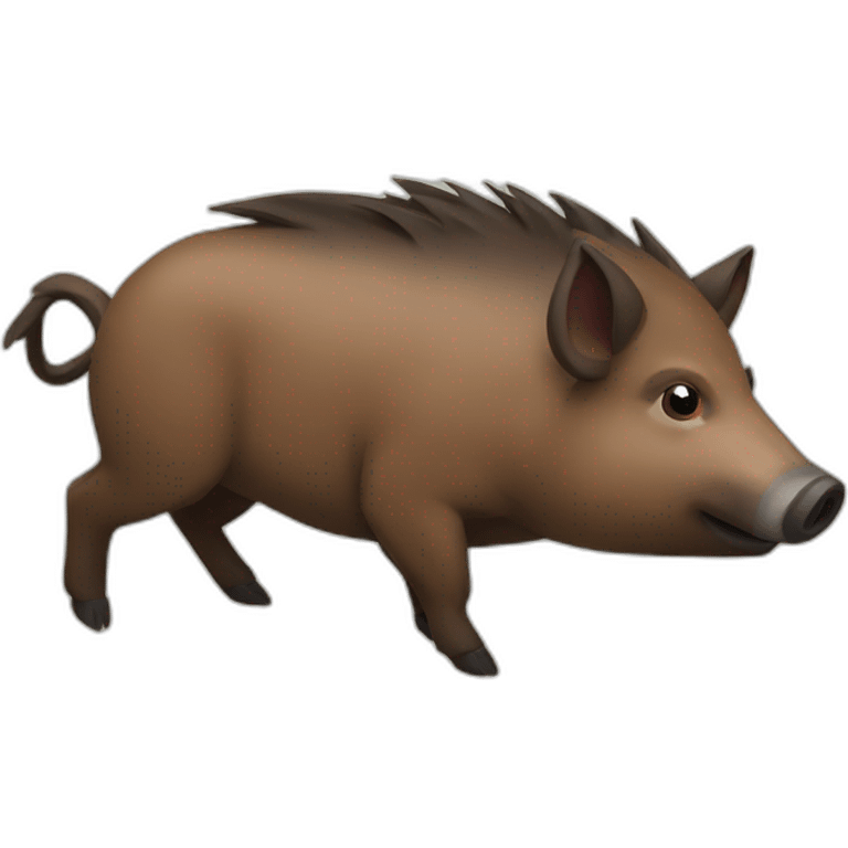 Wild boar emoji