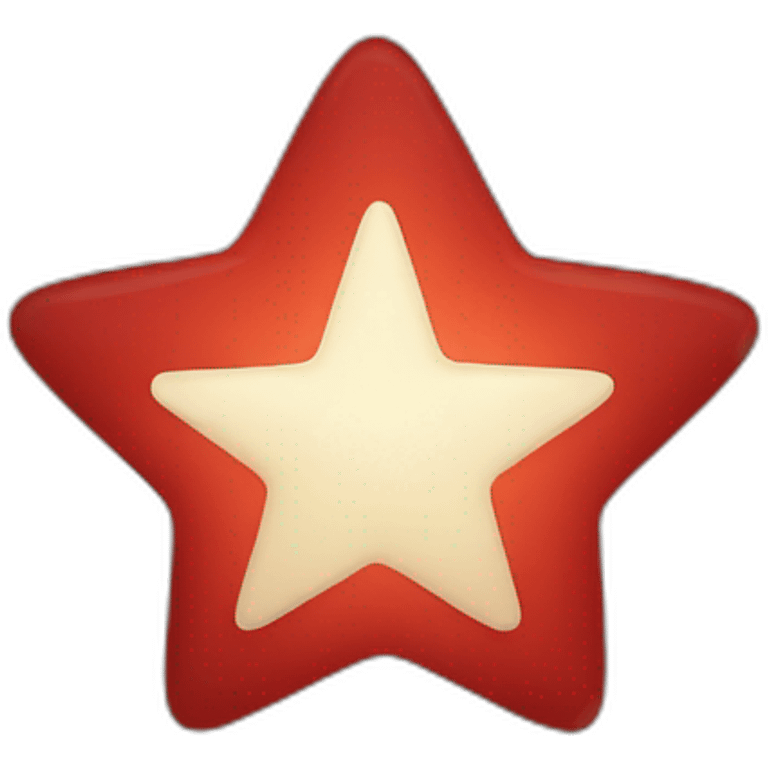 Red star emoji