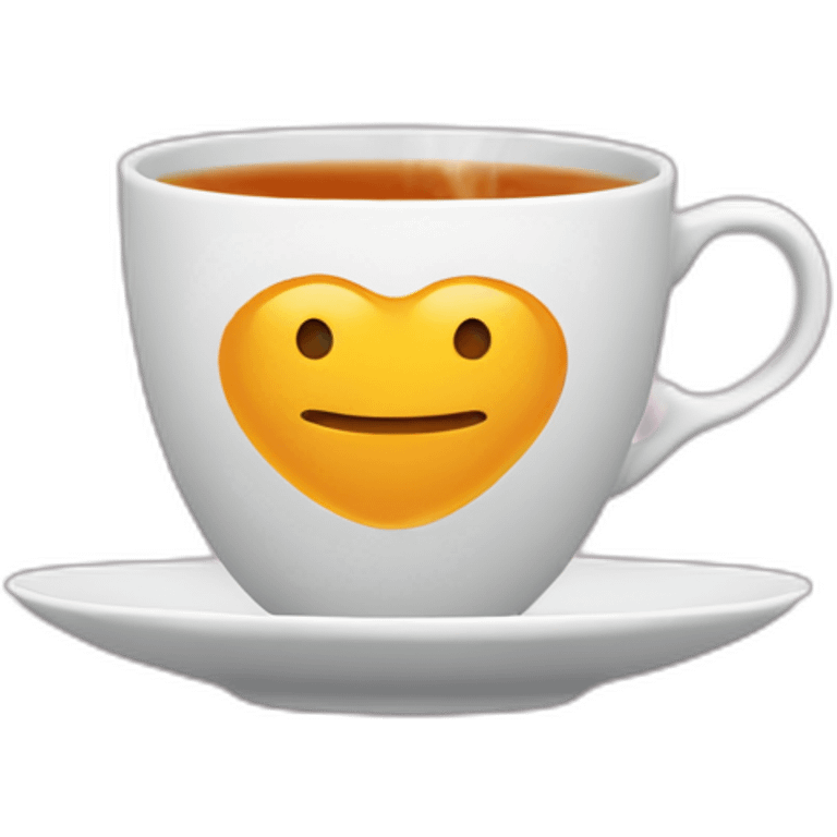 A cup of tea emoji