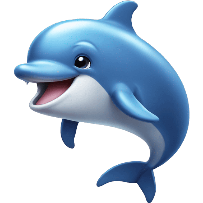 Cute dolphin  emoji