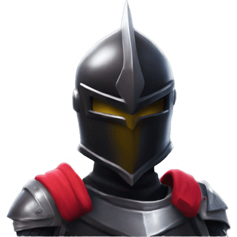 Fortnite black knight open visor emoji