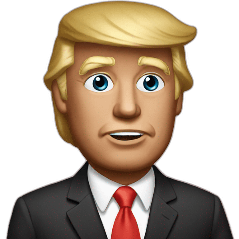 Donald Trump joint emoji