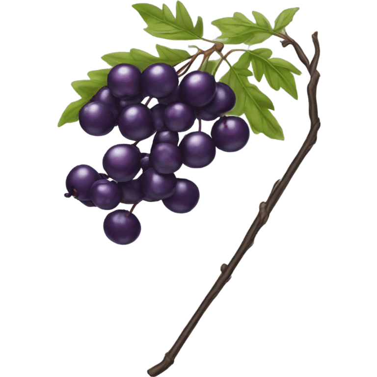  elderberry wand  emoji