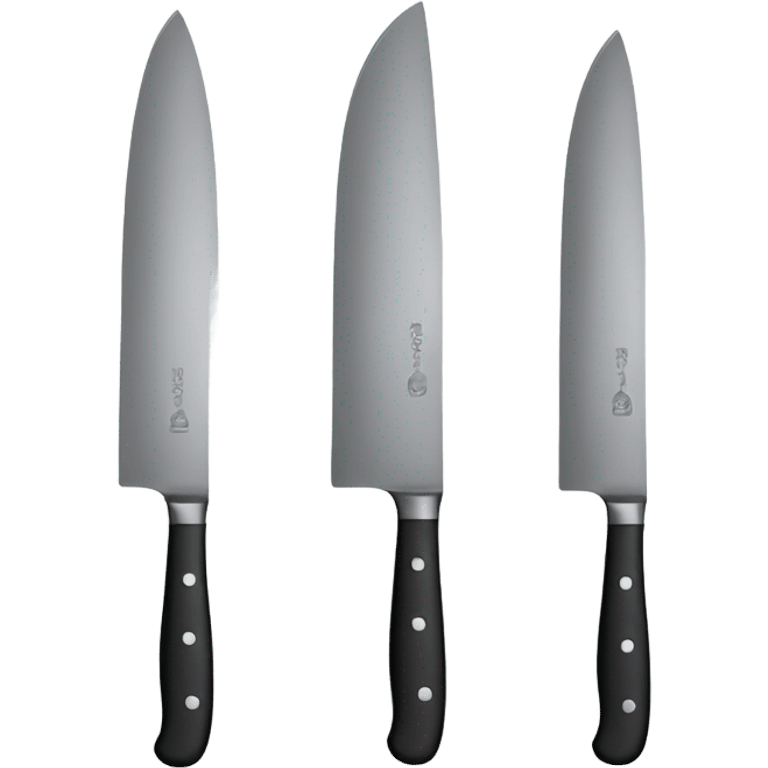 Kitchen Set of Knives  emoji