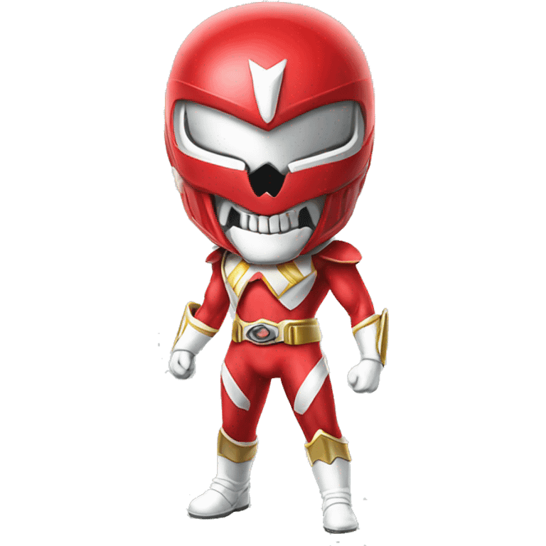 skull power ranger full body emoji