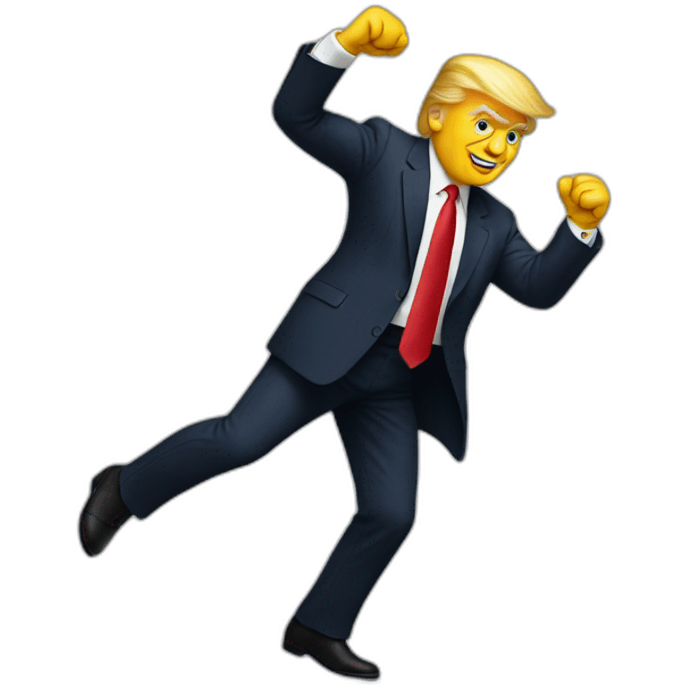 trump dancing emoji