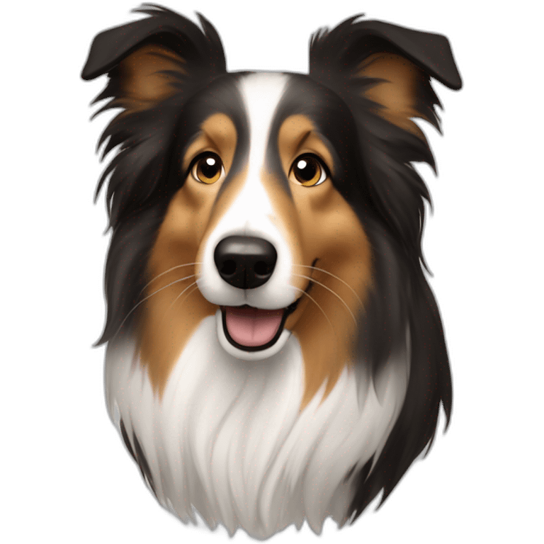 Sheltie sherlock holms emoji