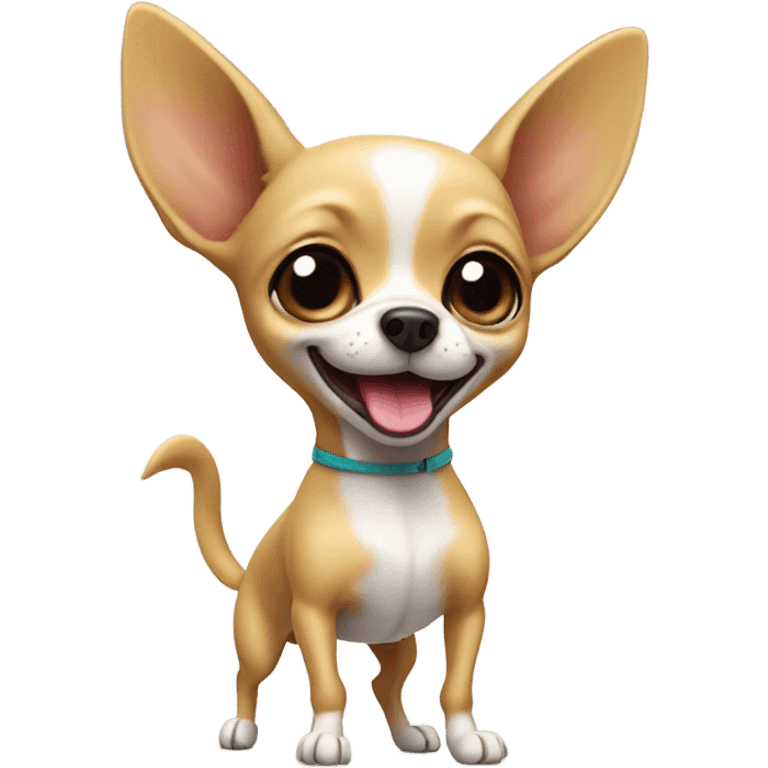 Chihuahua dancing  emoji